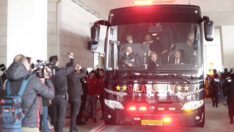 Galatasaray kafilesi Konya’ya geldi