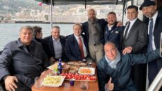 Galatasaray yönetimi, Barcelona Başkanı Laporta’yı Boğaz’da gezdirdi