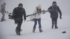 Kayakseverler Kartepe’ye akın etti