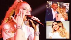 Mehmet Dinçerler ile evlilik hazırlığı yapan Hadise’den konser sürprizi nişan fotoğrafı