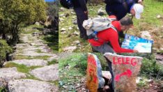 Profesyonel dağcılar tarihi Leleg yolunu yürüyerek tanıtacak