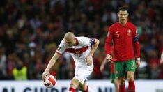 Ronaldo’dan dikkat bozduran hareket