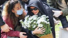 Seray Sever babasına veda etti