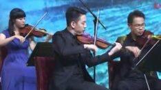 Tayvanlı müzisyenlerden ‘Üsküdar’a gider iken’ performansı