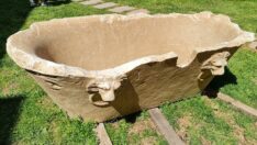 1800 yıllık mermer küvet Afrodisias Müzesi’nde sergilenecek