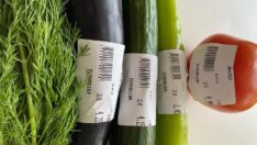 5 tane sebzenin faturası: 23.85 lira