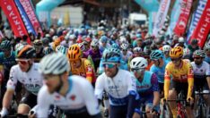 57. Cumhurbaşkanlığı Türkiye Bisiklet Turu’nun Selçuk-Alaçatı etabı başladı