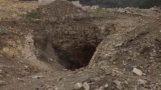 Bayrak direği kazısında sarnıç çıktı