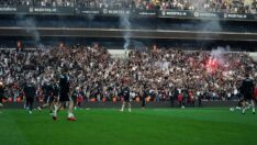 Beşiktaş, Vodafone Park’ta taraftarı önünde çalıştı