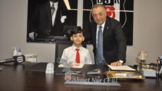 Beşiktaş’ta temsili başkan Yusuf Mert Dönmez oldu