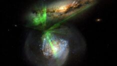 Bilim insanları açıkladı: Dünyadan 5 milyar ışık yılı uzaklıkta ‘galaktik uzay lazeri’ tespit edildi