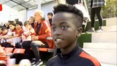 Dany Nounkeu’nun oğlu, Galatasaray’ın 23 Nisan kutlamalarında!