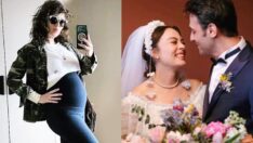 Demet Evgar’dan hamilelik pozu