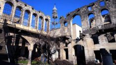 Harabeye dönümştü… Tarihi Ermeni kilisesinde yeniden çan sesi yükselecek