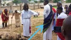 Hz. İsa’nın çarmıha gerilişini canlandırırken öldü: İzleyenler ne olduğunu anlayamadı