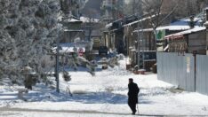 Kars’ta termometreler eksi 13’ü gördü