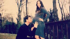 Kıvanç Tatlıtuğ ve Başak Dizer’in Kurt Efe mutluluğu