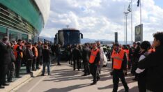 Kocaelispor futbolcuları takım otobüsüne binemedi!
