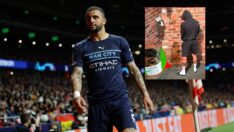 Manchester City’li Kyle Walker sokağa tuvaletini yaptı