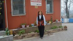 Ölen eşinin hayalini onun yerine muhtar olup gerçekleştirdi