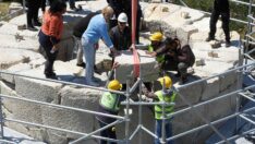 ‘Patara’nın yunusu’, gömüldüğü yerden 10 yıl sonra çıkarıldı