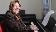 Piyano hayali 77 yıl sonra gerçekleşti