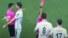 Rahmanovic hakem Ali Şansalan’ın üzerine yürüdü