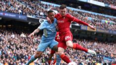 Şampiyonluk yarışındaki Manchester City Liverpool yenişemedi
