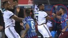 Trabzonspor-Beşiktaş maçında ortalık karıştı! Tokat ve kırmızı kart…
