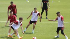 A Milli Takım, Faroe Adaları maçının hazırlıklarına başladı