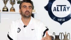 Altay Teknik Direktörü Sinan Kaloğlu: Ateşten gömlek giydim 