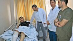 Bacağından alınan kemikle, kolu kesilmekten kurtuldu