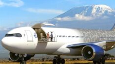 Dünyanın en lüks uçağı tanıtıldı: Balkondan, spor salonuna lüks jette yok yok…