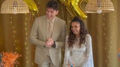 Ebru Şahin ile Cedi Osman nişanlandı