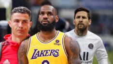Forbes, dünyanın en zengin 10 sporcusu listesini güncelledi! Messi, Ronaldo, LeBron…