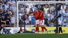 Huddersfield Town’u yenen Nottingham Forest, 23 yıl sonra Premier Lig’e yükseldi: 0-1