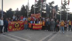 Kayserililerden final maçında destek