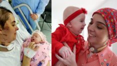 Literatüre giren mucize anne ve kızının en özel bayram ziyareti