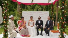 Pakistan ve Hindistanlı çift Antalya’daki düğünle evlendi