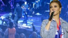 Sahnede düşen Gülben Ergen’den açıklama