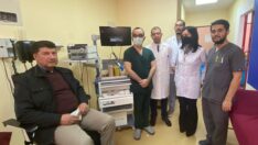 Ses kısıklığı şikayetiyle gittiği hastanede hayatının şokunu yaşadı