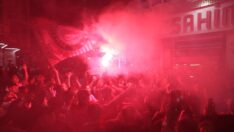 Sivasspor’da taraftarların kupa sevinci sürüyor