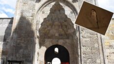 Sivas’ta şaşırtan görüntü! Tarihi medresenin kemerinde ‘mala’ unutuldu