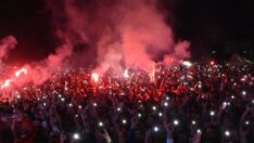 Sivas’ta Türkiye Kupası şampiyonluğu coşkusu