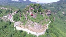 Tarihi Ünye Kalesi’ne ziyaretçiler için raylı sistem kuruluyor