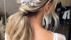 Yüz tiplerine göre gelin saç modelleri