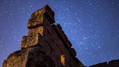 3 bin yıllık Zerzevan Kalesi’nde Samanyolu’nu izlediler