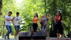Edirne 9/8 Festivali’nde darbuka ve dans yarışmaları