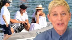 Ellen DeGeneres’in Bodrum tatili! Koyları geziyor