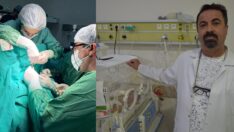 Makatı olmadan doğdu, ameliyatla yaşama tutundu